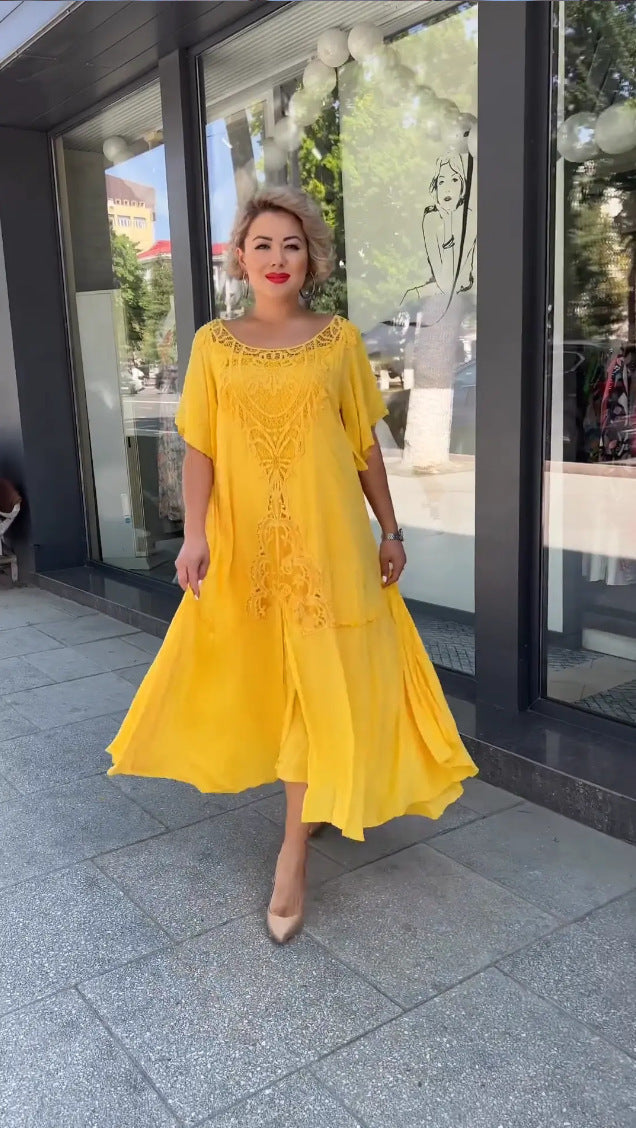 Carol – Duża sukienka rozkloszowana w stylu retro