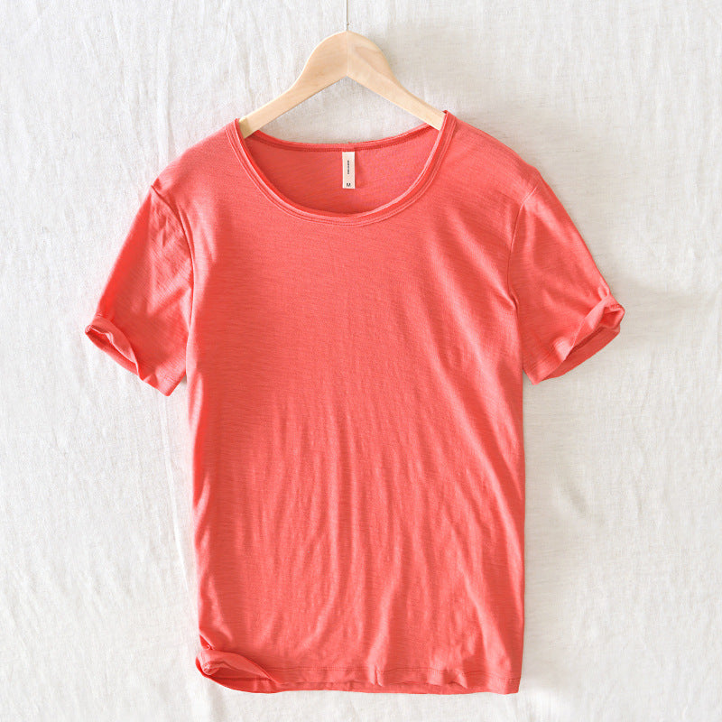 Herr T-shirt sommar – Lätt bomullströja
