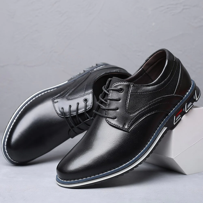 Herren Klassische Oxford-Schuhe aus veganem Leder in Braun – Eleganz trifft auf sportliches Design
