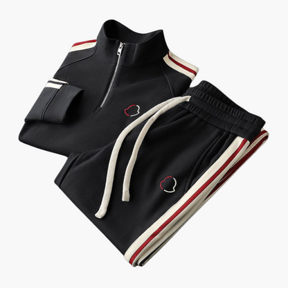 Heren trainingspak in moderne stijl – Vrijetijds- & sportloungewear met rits