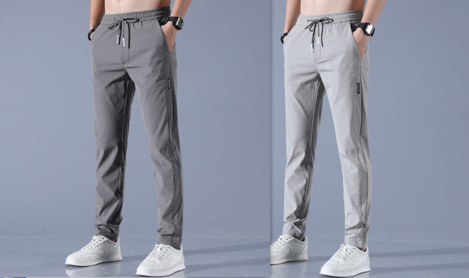 Herren Jogginghose Slim Fit mit Reißverschlusstaschen