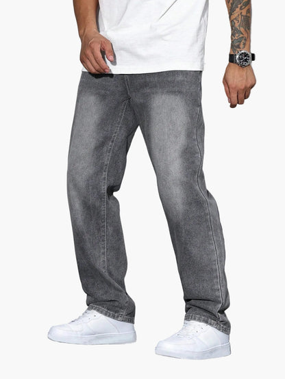 Męskie jeansy w luźnym kroju – styl streetwear, na co dzień i czas wolny