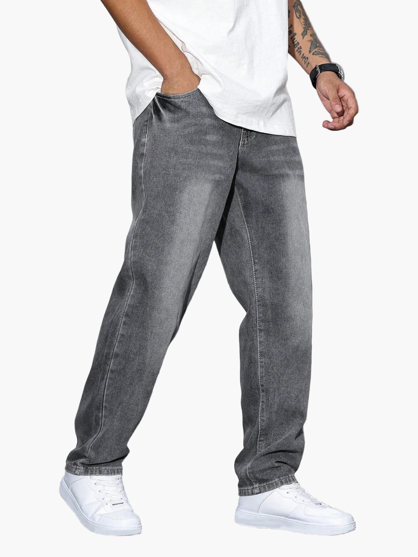 Męskie jeansy w luźnym kroju – styl streetwear, na co dzień i czas wolny