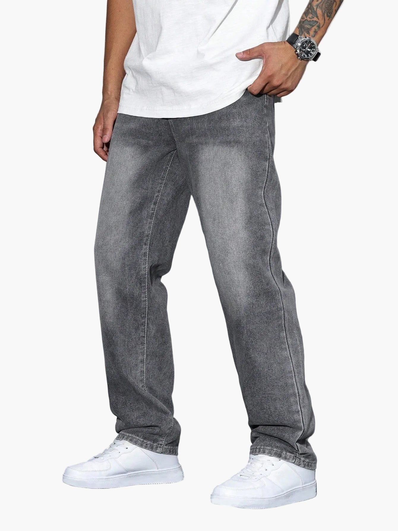 Męskie jeansy w luźnym kroju – styl streetwear, na co dzień i czas wolny