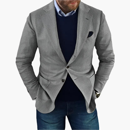 Herren Blazer Klassisch Elegant Business Freizeitjacke – Stilvoll für Büro und Alltag