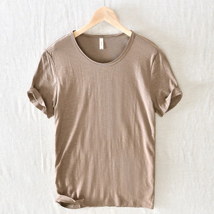 Herr T-shirt sommar – Lätt bomullströja