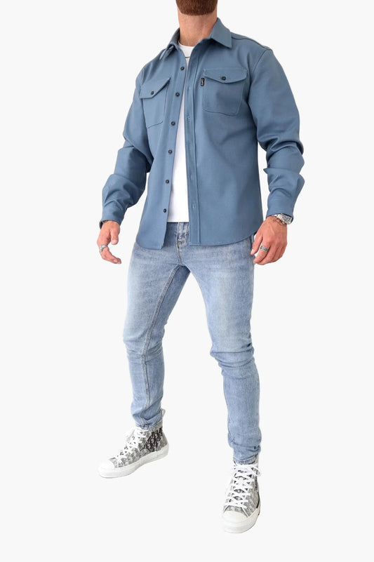 Herren Overshirt Jacke – Modernes, Vielseitiges Hemdjacke für Alltag und Freizeit