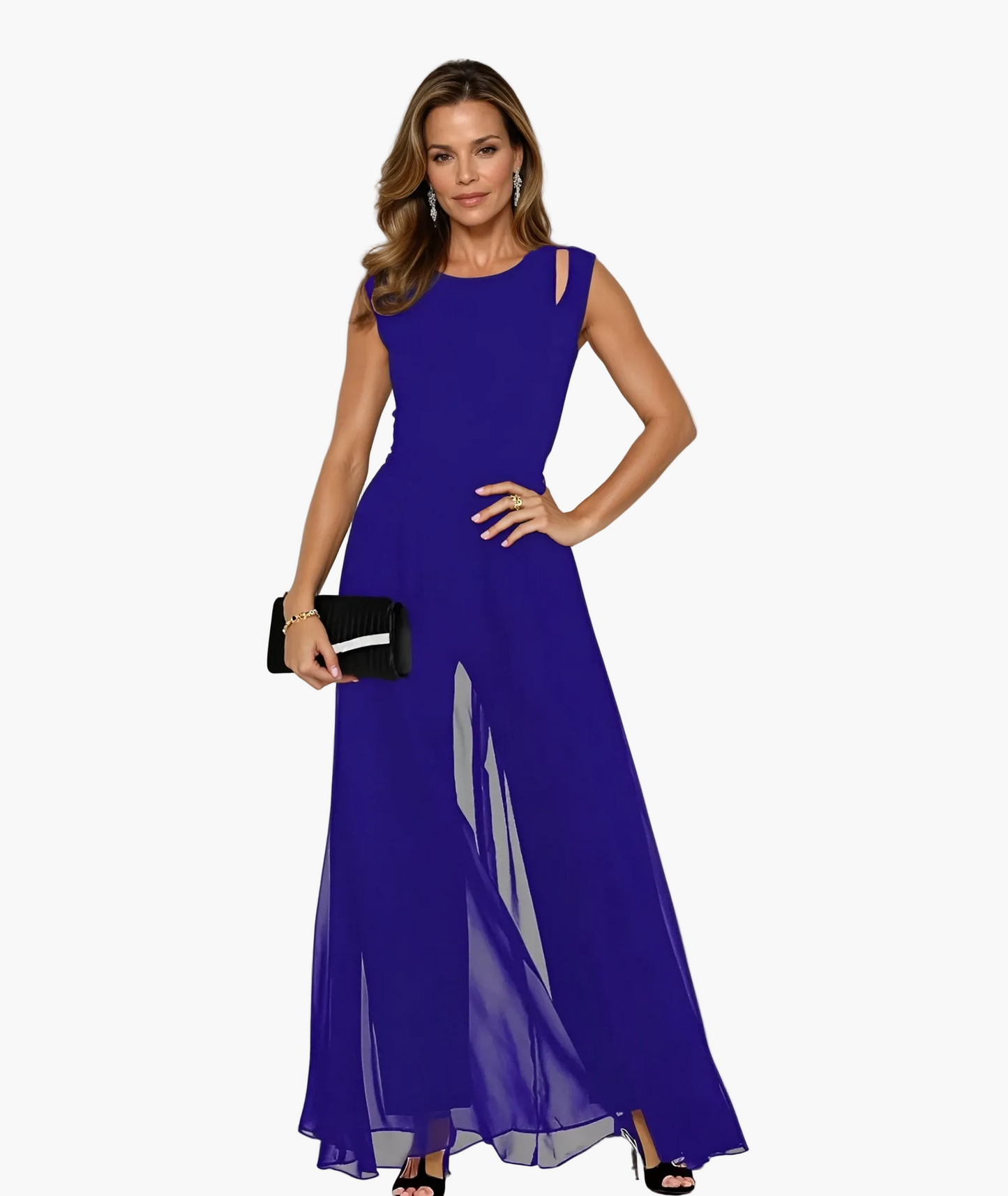 Dam Elegant maxiklänning för festliga tillfällen och kvällsevenemang