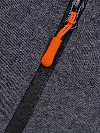 Herren Kapuzenpullover mit Reißverschluss – Funktionaler Freizeit-Hoodie für Alltag & Outdoor