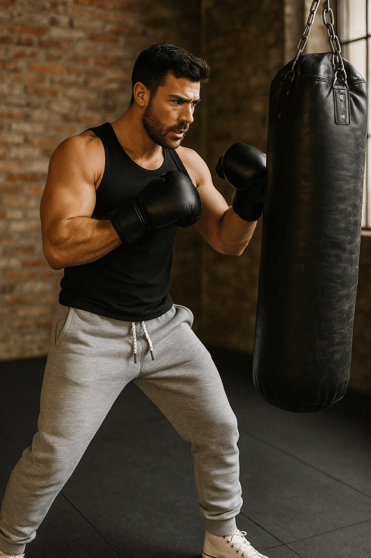 Herren Jogginghose mit Kordelzug – Sportlicher Freizeit-Look für Training und Alltag