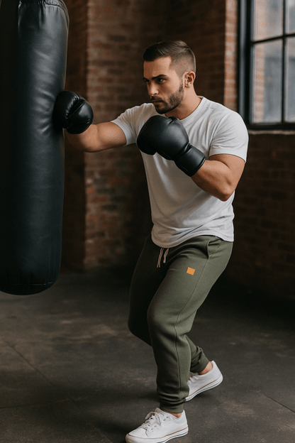 Herren Jogginghose mit Kordelzug – Sportlicher Freizeit-Look für Training und Alltag