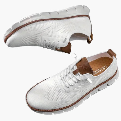 Heren Sneakers Sportief Low-Cut Vrijetijdsschoenen voor Dagelijks Gebruik