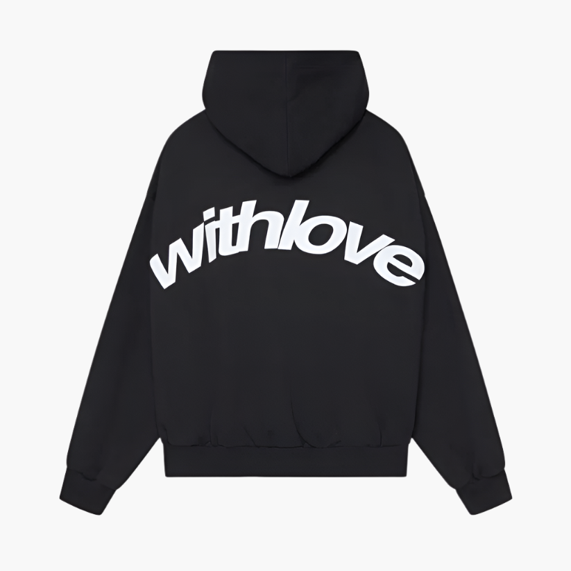 Unisex Streetstyle Hoodie With Love – Lässiger Kapuzenpullover für Alltag & Freizeit