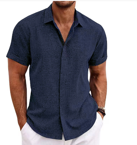 Herren Kurzarmhemd für Freizeit und Sommer – Modernes, Vielseitiges Hemd für Alltag und Urlaub
