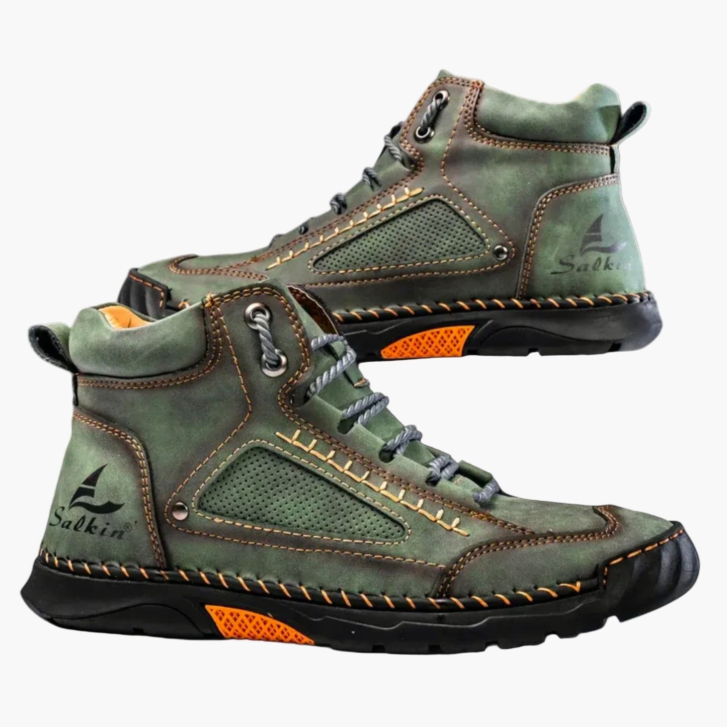 Herren Outdoor Freizeitschuhe – Bequeme High-Top Sneaker mit rutschfester Sohle für Alltag und Abenteuer