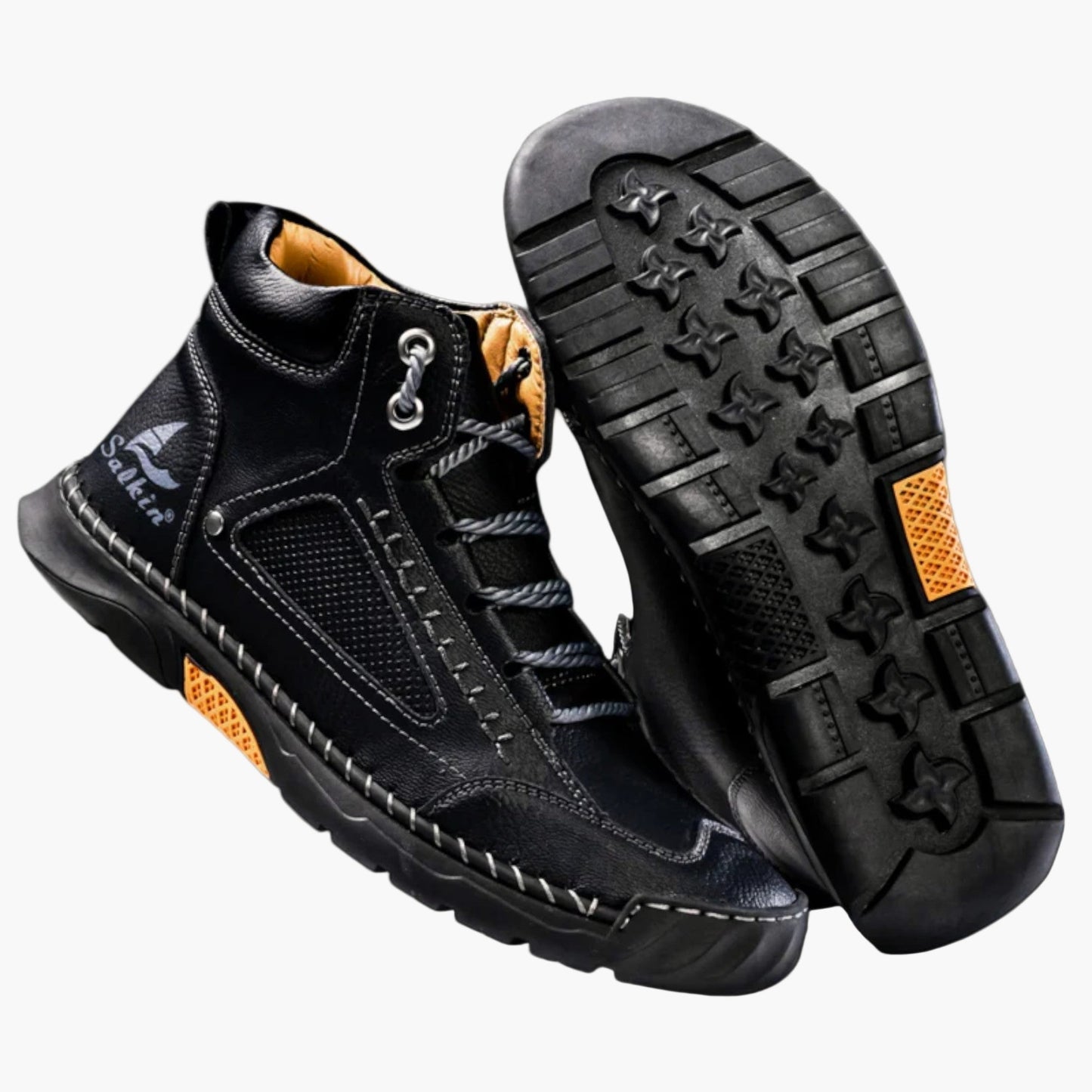 Herren Outdoor Freizeitschuhe – Bequeme High-Top Sneaker mit rutschfester Sohle für Alltag und Abenteuer