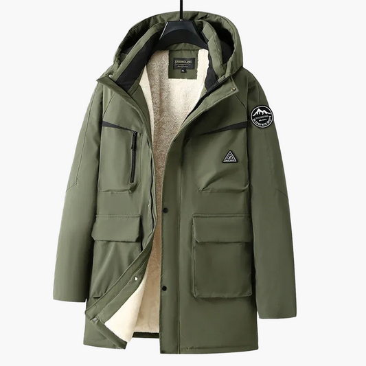 Herren Outdoor Parka – Winterjacke im modernen Streetstyle mit Kapuze, große Größen, ideal für kalte Tage