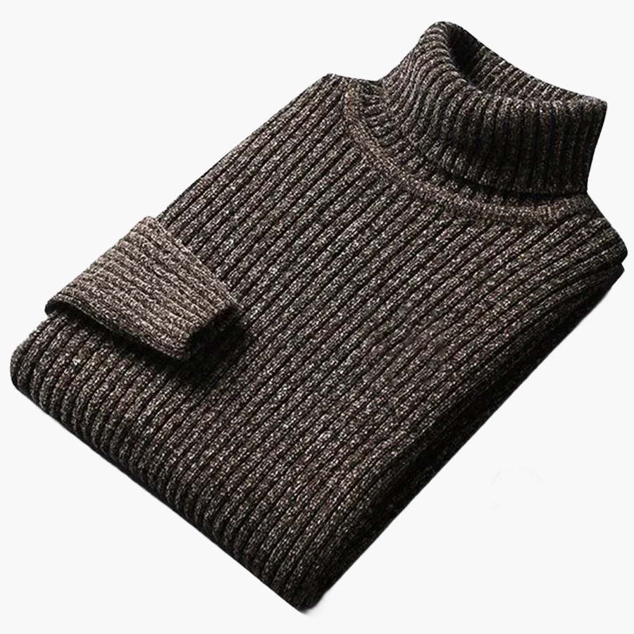 Herren Strickpullover mit Stehkragen – Modischer Alltagspullover für Büro & Freizeit