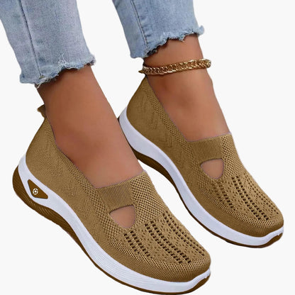 Damen Bequeme Orthopädische Atmungsaktive Slipper für Alltag, Sport & Freizeit – Rutschfest & Fußfreundlich