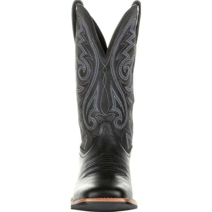 Heren Cowboy Westernlaarzen – Klassieke Kunstleren Boots voor Dagelijks Gebruik & Country-Style