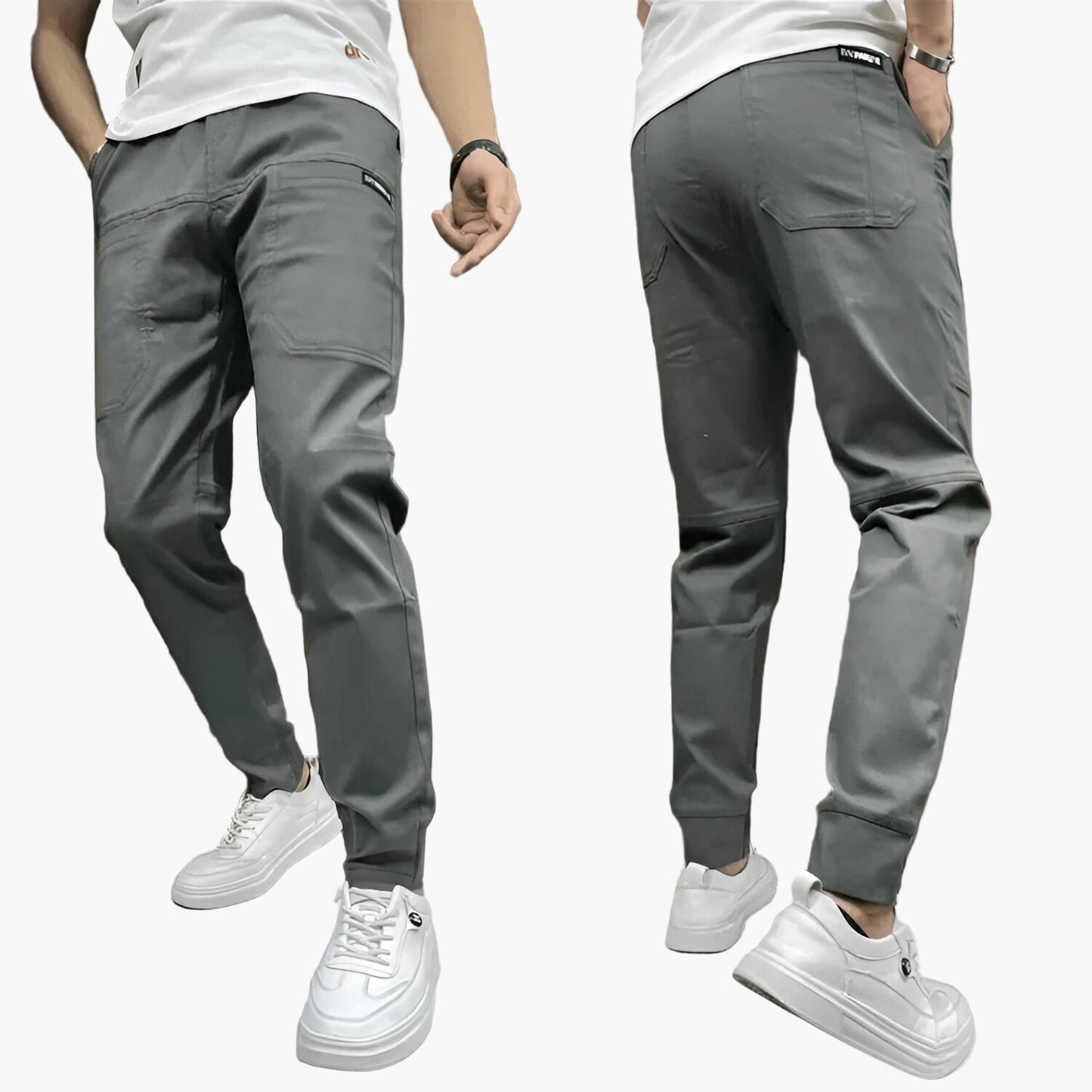 Herren Stretch-Cargohose Premium – Modisch, Bequem, Vielseitig für Freizeit und Alltag