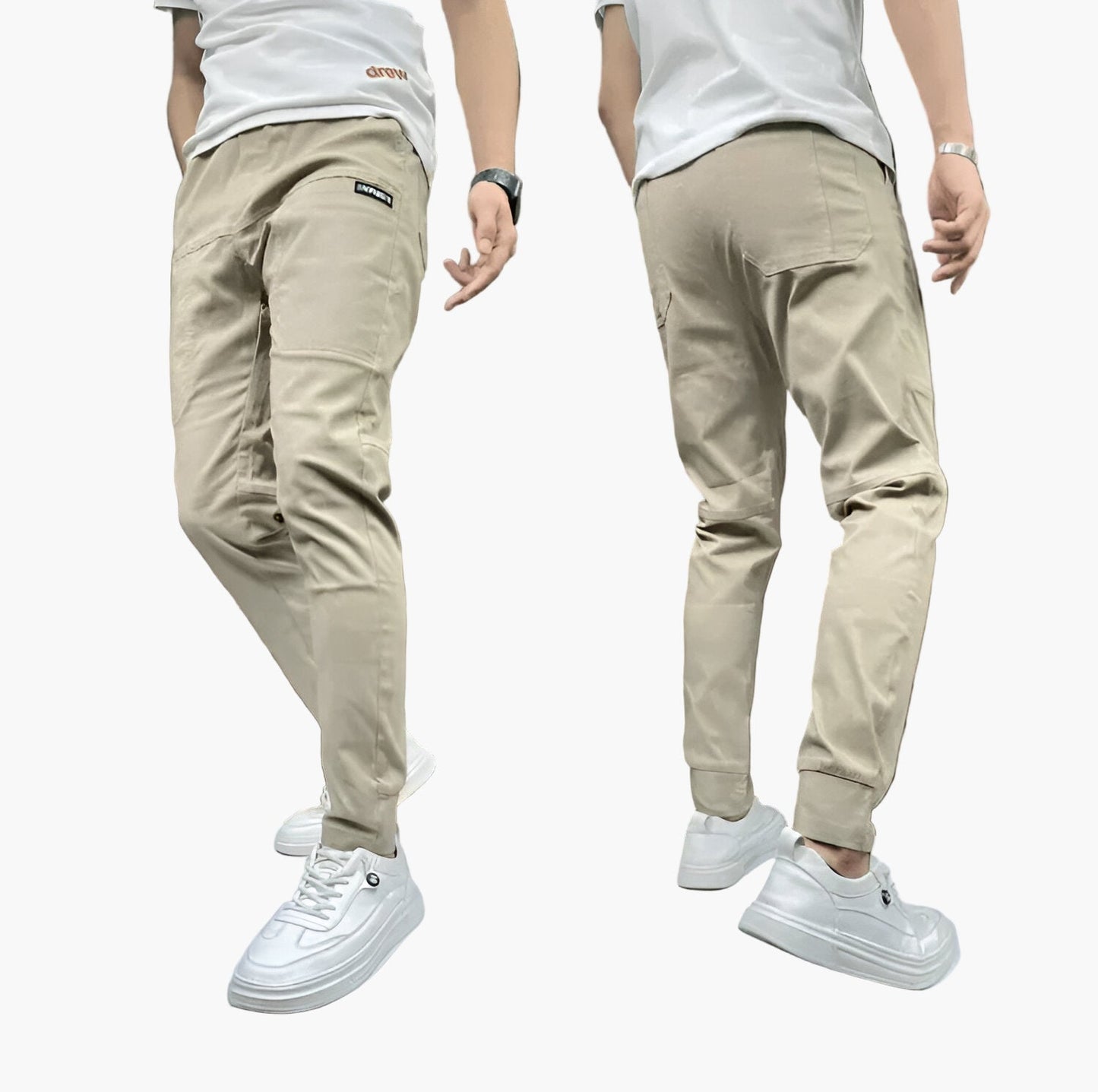 Herren Stretch-Cargohose Premium – Modisch, Bequem, Vielseitig für Freizeit und Alltag