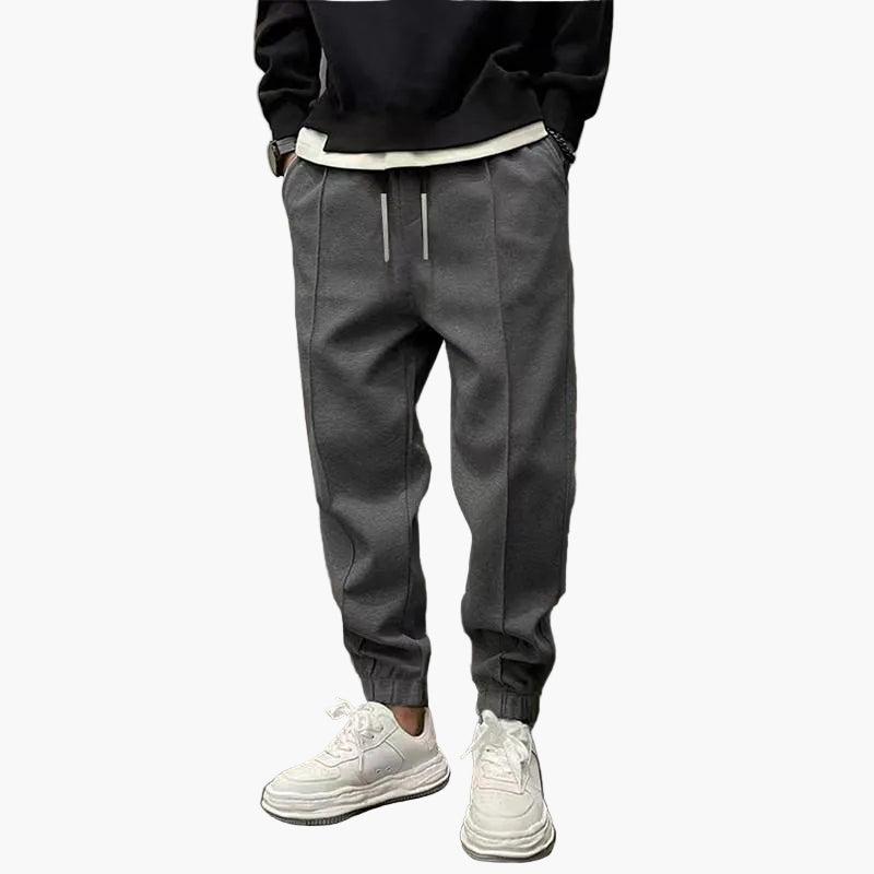 Pantalones jogger deportivos para hombre corte holgado para ocio y fitness