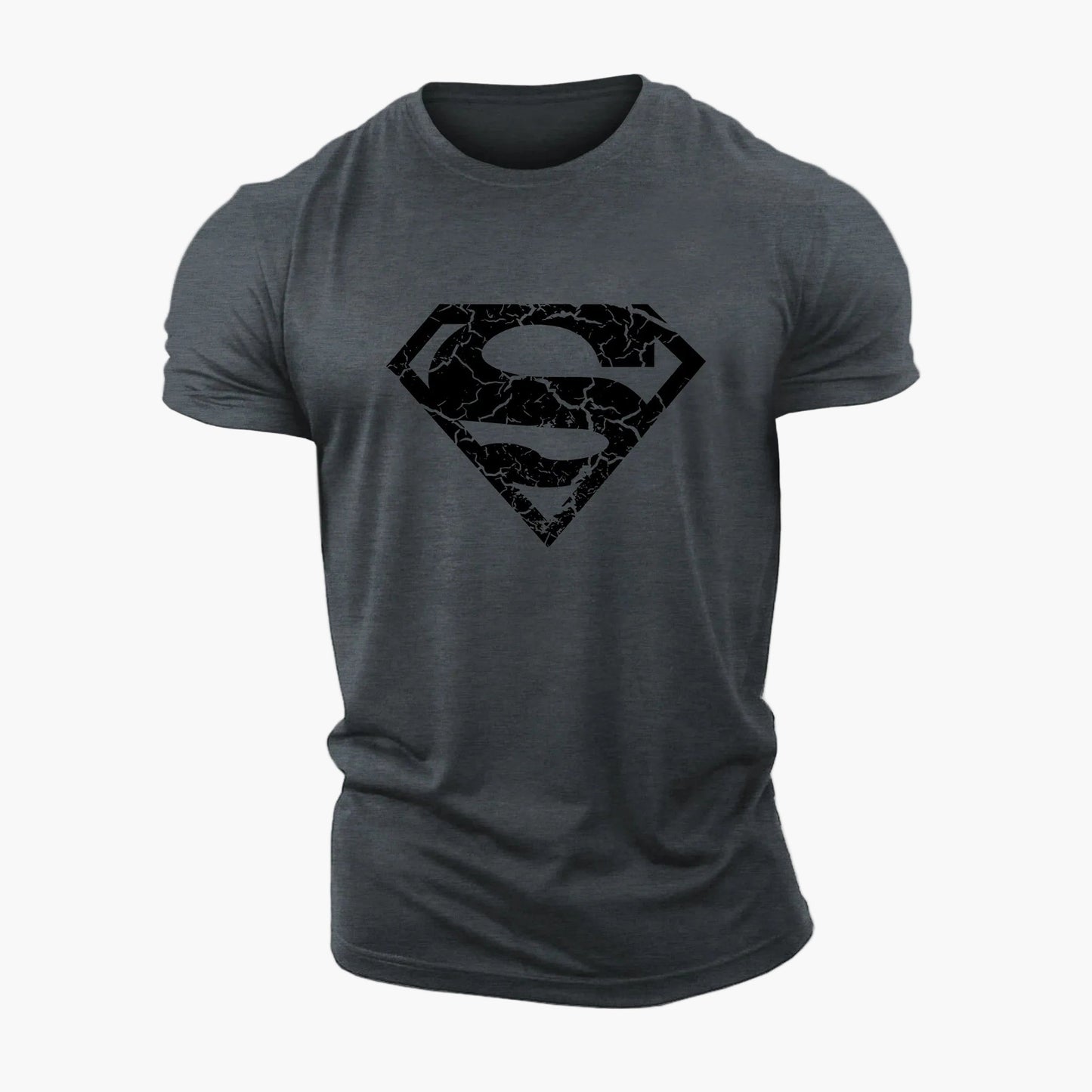 Herren T-Shirt mit Superman Logo – Stylisches Freizeitshirt für Fans