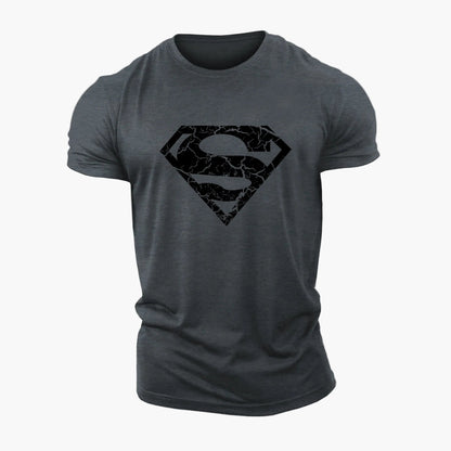 Herren T-Shirt mit Superman Logo – Stylisches Freizeitshirt für Fans