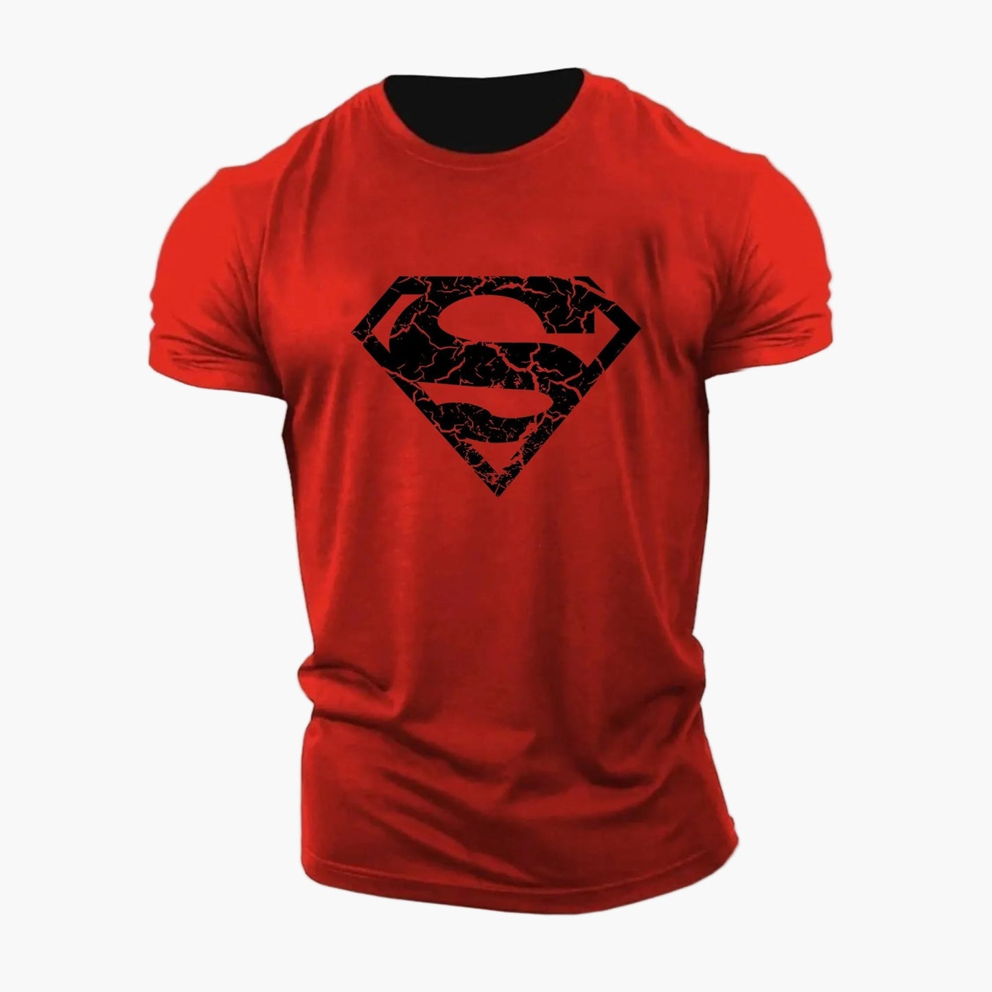Herren T-Shirt mit Superman Logo – Stylisches Freizeitshirt für Fans