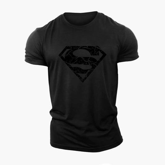 Herren T-Shirt mit Superman Logo – Stylisches Freizeitshirt für Fans