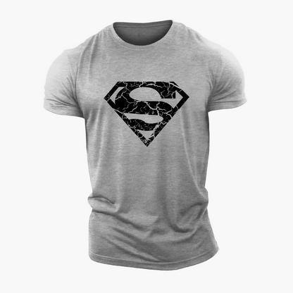 Herren T-Shirt mit Superman Logo – Stylisches Freizeitshirt für Fans