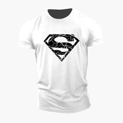 Herren T-Shirt mit Superman Logo – Stylisches Freizeitshirt für Fans
