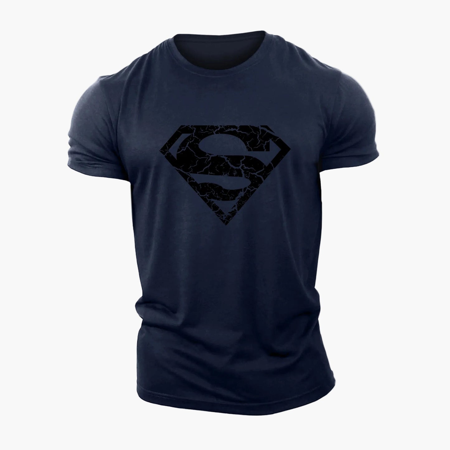 Herren T-Shirt mit Superman Logo – Stylisches Freizeitshirt für Fans