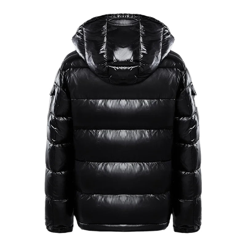 Herren Winter Steppjacke mit Kapuze – Moderner Puffer für kalte Tage