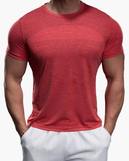 Męska sportowa koszulka Performance – oddychająca koszulka fitness na trening i czas wolny – dopasowany krój