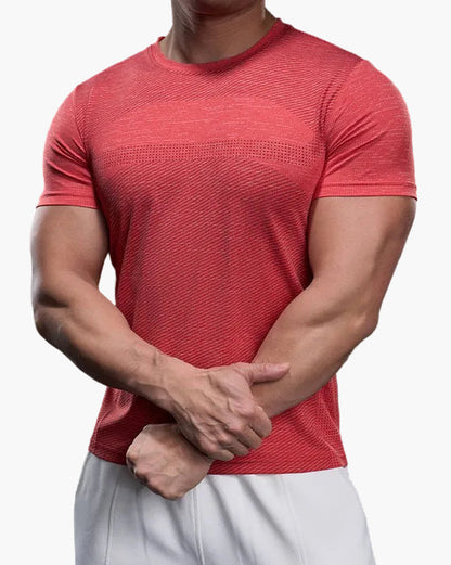 Męska sportowa koszulka Performance – oddychająca koszulka fitness na trening i czas wolny – dopasowany krój