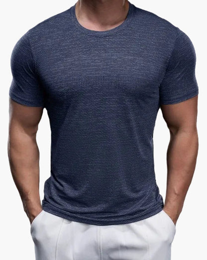 Męska sportowa koszulka Performance – oddychająca koszulka fitness na trening i czas wolny – dopasowany krój