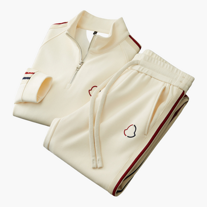 Heren trainingspak in moderne stijl – Vrijetijds- & sportloungewear met rits