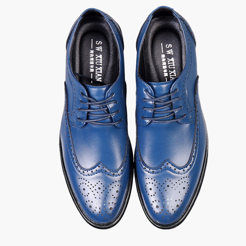 Herr Oxford Business Skor – Klassisk Brogue-stil för formella tillfällen